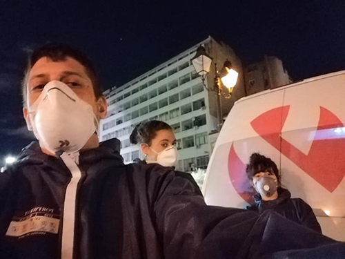 ομάδα street work θετικής φωνής Προμηθέα 2